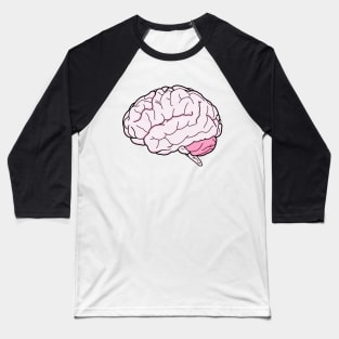 Colorful Brain Line Art small Baseball T-Shirt